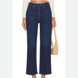 MOTHER Dark Blue Rambler in Animal Instinct